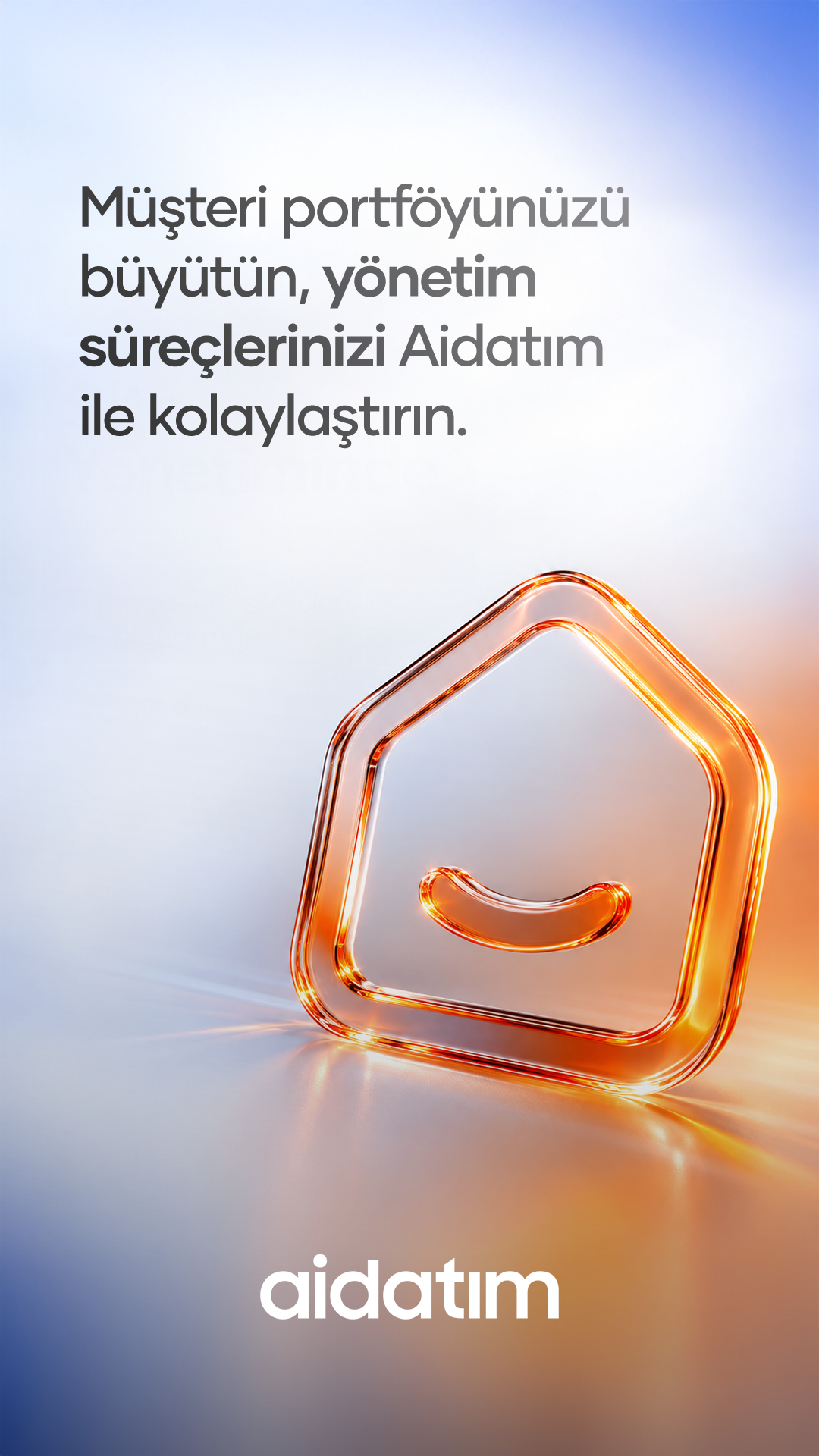 Aidatım dijital kampanya tasarımı